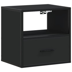 Table de chevet murale noir 40x31x39,5 cm 632004632004