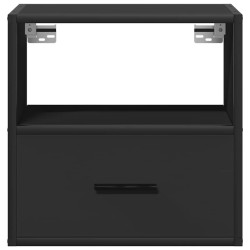Table de chevet murale noir 40x31x39,5 cm 632004632004