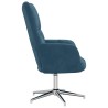 Chaise de relaxation Bleu Velours 632014632014