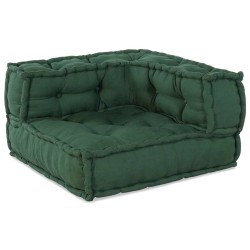 Unité de canapé modulaire 3 pcs Vert Tissu 632019632019