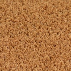 Tapis de porte naturel 50x80 cm fibre de coco touffeté 632020632020