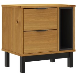 Table de chevet FLAM 49x35x50 cm bois de pin massif 632021632021
