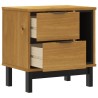 Table de chevet FLAM 49x35x50 cm bois de pin massif 632021632021