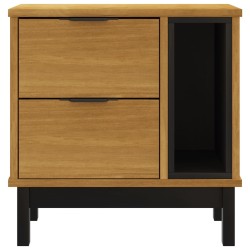 Table de chevet FLAM 49x35x50 cm bois de pin massif 632021632021