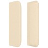 Tête de lit avec oreilles Crème 203x16x78/88 cm Tissu 632024632024