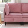 Sofa avec rangement Rose Velours 632030632030