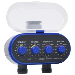 Minuterie d’eau à sortie double avec vannes à bille 632033632033