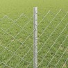 Clôture grillagée avec poteau 25 x 0,8 m Acier galvanisé Maille 632035632035
