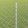 Clôture grillagée avec poteau 25 x 0,8 m Acier galvanisé Maille 632036632036