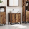 Meuble de Lavabo de Salle de Bain Bois Ancien 60 x 35 x 60 cm 632037632037