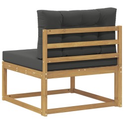 Sofa de milieu extérieur Polyester Blanc 632055632055