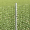 Clôture en fil soudé avec poteaux 50 x 0,8 m Acier galvanisé 632060632060