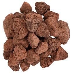 Roches volcaniques 25 kg rouge 3-5 cm 632062632062