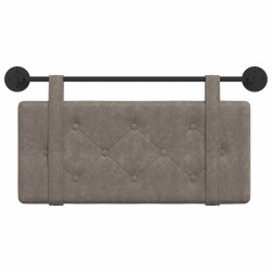 Tête de lit suspendue Gris PU antique 632073632073
