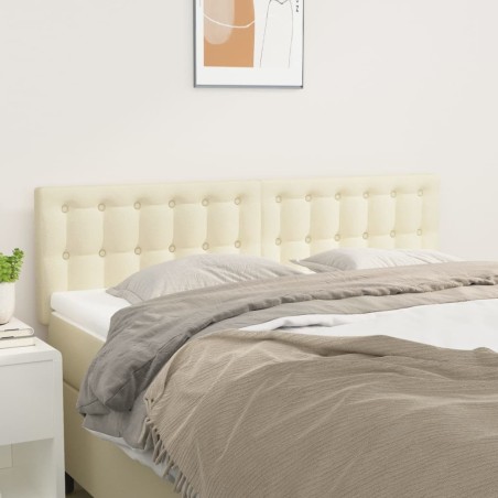 Têtes de lit Crème 144x5x78/88 cm Similicuir 632075632075