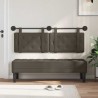 Tête de lit suspendue Gris Simili cuir 632078632078