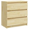 Table de chevet 60x36x64 cm Bois de pin massif 632081632081