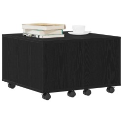 Table basse Chêne noir 60 x 60 x 38 cm Bois d'ingénierie 632084632084