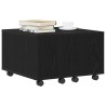 Table basse Chêne noir 60 x 60 x 38 cm Bois d'ingénierie 632084632084