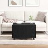 Table basse Chêne noir 60 x 60 x 38 cm Bois d'ingénierie 632084632084