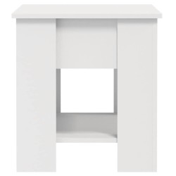 Table basse blanc 101x49x52 cm bois d'ingénierie 632090632090