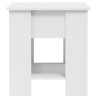 Table basse blanc 101x49x52 cm bois d'ingénierie 632090632090