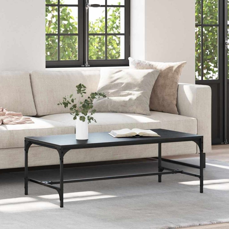 Table basse Chêne noir 100 x 50 x 35 cm Bois d'ingénierie 632092632092
