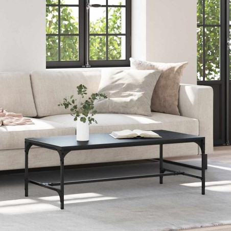 Table basse Chêne noir 100 x 50 x 35 cm Bois d'ingénierie 632092632092