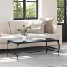 Table basse Chêne noir 100 x 50 x 35 cm Bois d'ingénierie 632092632092
