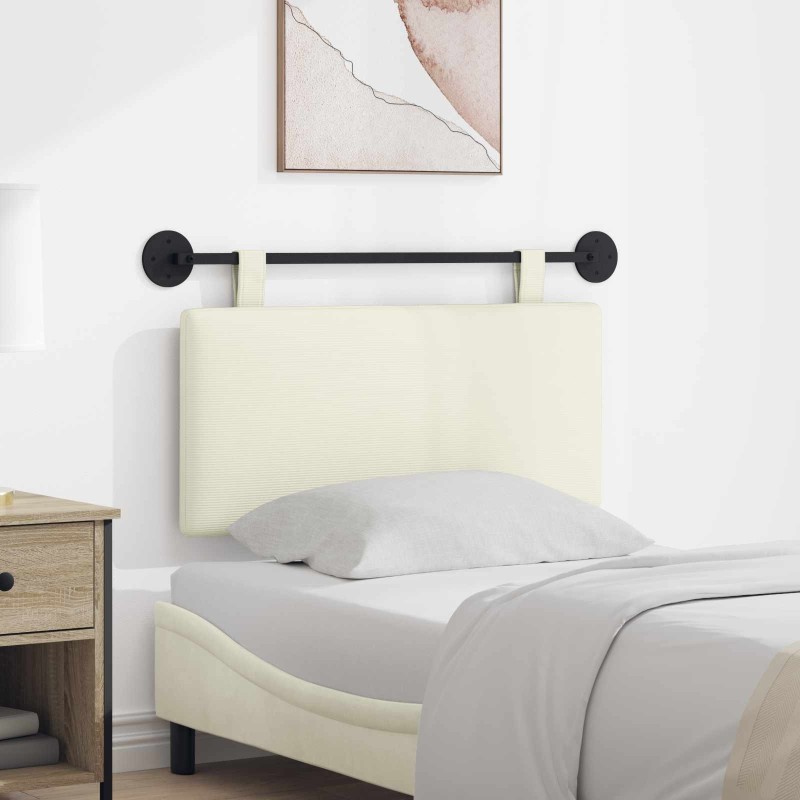 Tête de lit suspendue Tissu en velours côtelé 632094632094