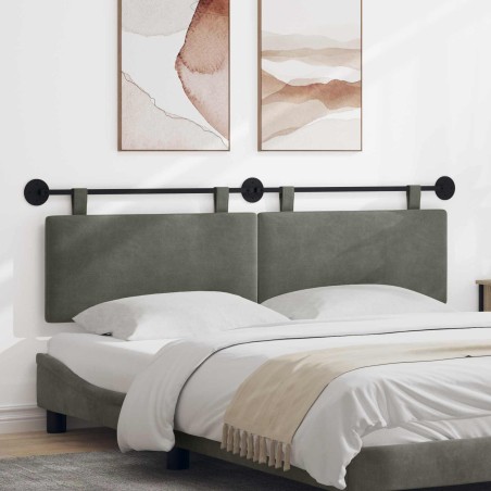 Tête de lit suspendue Tissu en velours côtelé 632096632096