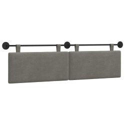 Tête de lit suspendue Tissu en velours côtelé 632096632096
