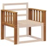 Accoudoirs 2 pcs Marron 60 x 6 x 61 cm Bois d'ingénierie 632098632098