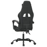 Chaise de jeu avec repose-pied Noir et camouflage Similicuir 632099632099