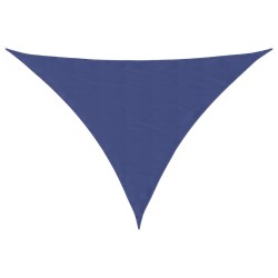 Voile d'ombrage bleue 7 x 5 x 5 m 100 % polyester Oxford 632103632103