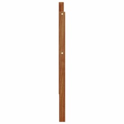 Accoudoir 2 pcs Naturel 79 x 4 x 73 cm Bois d'Acacia Massif 632104632104