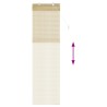Store enrouleur Naturel 50 x 220 cm Bambou 632107632107