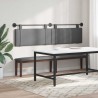 Tête de lit suspendue Gris foncé Tissu 632118632118