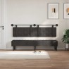 Tête de lit suspendue Avec lumière LED Noir PU antique 632120632120