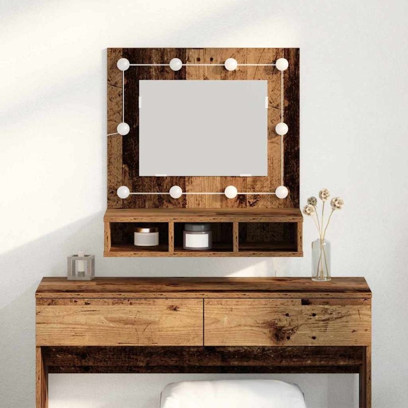 Armoire Miroir Bois ancien 60 x 31,5 x 62 cm Bois d'ingénierie 632124632124