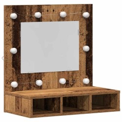 Armoire Miroir Bois ancien 60 x 31,5 x 62 cm Bois d'ingénierie 632124632124