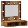 Armoire Miroir Bois ancien 60 x 31,5 x 62 cm Bois d'ingénierie 632124632124