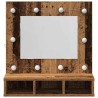 Armoire Miroir Bois ancien 60 x 31,5 x 62 cm Bois d'ingénierie 632124632124