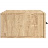 Table de chevet murale chêne sonoma 35x35x20 cm 632125632125