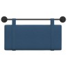 Tête de lit suspendue Bleu Tissu 632128632128