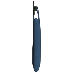 Tête de lit suspendue Bleu Tissu 632128632128