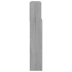 Armoire de tête de lit Sonoma gris 220x19x103,5 cm 632129632129