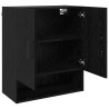 Armoire Murale Chêne noir 60 x 31 x 70 cm Bois d'ingénierie 632131632131