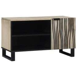 Unites TV Blanc 80 x 33 x 46 cm Bois d'ingénierie 632132632132