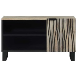 Unites TV Blanc 80 x 33 x 46 cm Bois d'ingénierie 632132632132